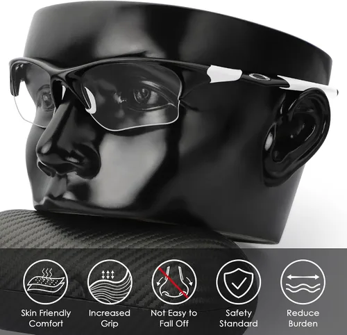 Vista 4 de BLAZERBUCK Kits de calcetines de repuesto para gafas de sol Oakley Half Jacket XLJ