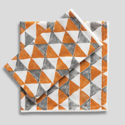 Vista 76 de Fingercraft - Juego de 12 servilletas de tela de mezcla de algodón y lino, con estampado, perfecta para fiestas, cenas, bodas, cócteles y Navidad