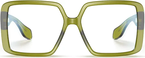 Vista 11 de VISOONE Gafas gruesas de gran tamaño con bloqueo de luz azul para mujer