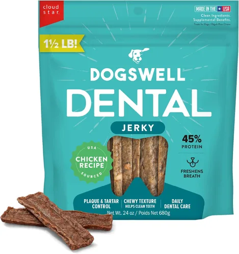 Vista 10 de Dogswell Carne seca de pollo dental 12 onzas