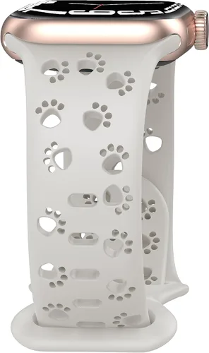 Vista 15 de Correa de silicona compatible con Apple Watch Band de 1.496 in, 1.575 in, 1.614 in, 1.654 in, 1.732 in, 1.772 in, 1.772 in, 1.772 in, 1.772 in