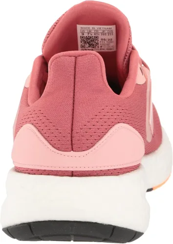 Vista 3 de adidas Tenis de correr Pureboost 22 para mujer, Nube BlancoPlata MetálicoCore Bla