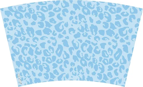 Vista 5 de Tervis Leopard Collection - Vaso aislado de doble pared hecho en Estados Unidos mantiene las bebidas frías y calientes, 16 onzas, paquete de 4