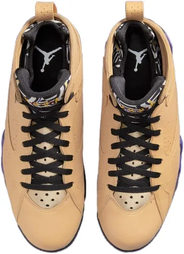Vista 4 de Jordan 7 Retro Afrobeats Vachetta TanBlack-Taxi (DZ4729 200) para hombre