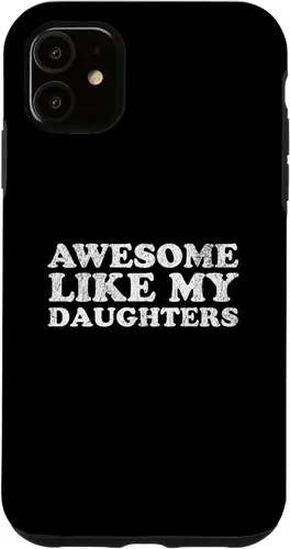 Vista 8 de Awesome Like My Daughters Funny for Mom or Dad Parent Case for iPhone 17