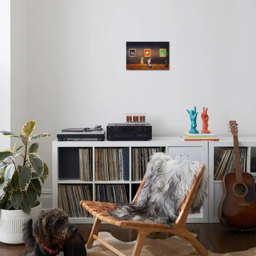 Vista 11 de Trends International Lucia Heffernan Art - Póster de pared de museo del perro, 22.375 x 34 pulgadas, versión enmarcada en negro Versión con marco