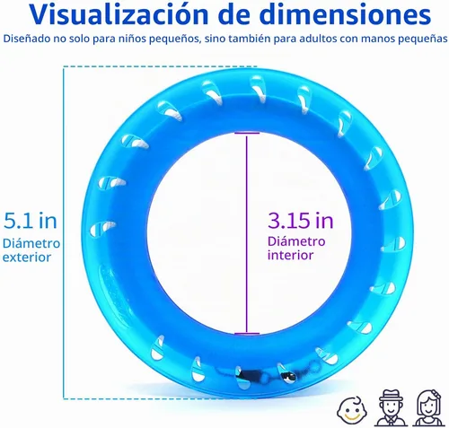 Vista 2 de Juego de cometas de aro para niños: carrete, mango y línea de 300 pies para cada bobinador de carrete de cometa