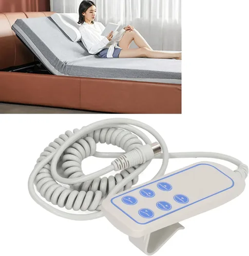 Vista 8 de Ejoyous Silla elevadora con control remoto, controlador de cama de elevación con cable de 8 pines, control remoto reclinable de energía eléctrica