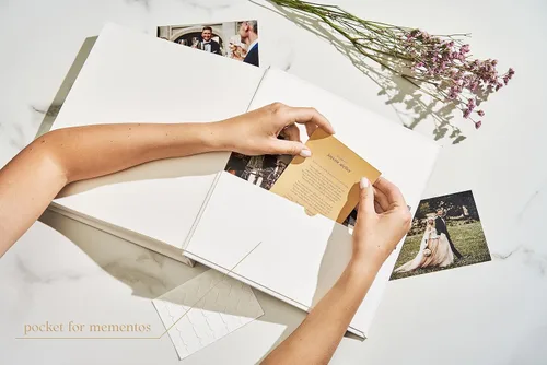 Vista 5 de Álbum de recortes prémium para libro de invitados de boda y fotos familiares, 100 páginas para varios tamaños, 4 x 6, 5 x 7, 6 x 8, 8 x 10 pulgadas