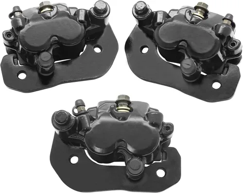 Vista 4 de M MATI Pinzas de freno delanteras izquierdas y traseras para Can Am Outlander Renegade 1000 850 800 650 570 500 450 Max 6x6 705600862 705600861