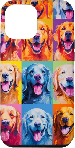 Vista 26 de Carcasa para iPhone 16 Golden Retriever Dog Owner