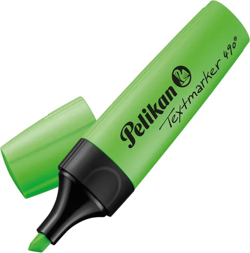 Vista 5 de Pelikan Resaltadores 490, verde, paquete de 10 en caja