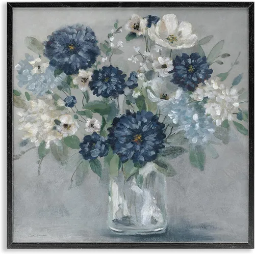 Vista 13 de Spring Floral Dollops' Framed Giclee Art