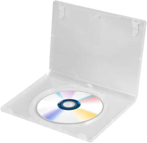 Vista 8 de Homoyoyo Caja de almacenamiento de CD transparente de 6 uds. Capacidad de la caja de DVD portátil para cine en casa Diseño de reconocimiento fácil