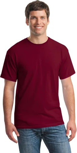 Vista 332 de Gildan Camiseta G500 para hombre Ceniza/baya