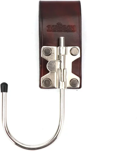 Vista 10 de TOURBON Soporte de taladro de cuero para cinturón Herramienta Gancho Holster