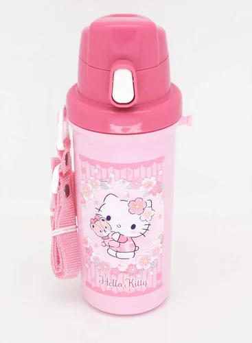Vista 14 de OSK SC-600B Hello Kitty Sakura Botella de agua potable directa