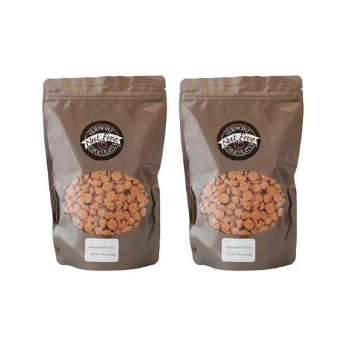 Vista 9 de Vermont Nut Free Chocolates Chips para hornear (chocolate con leche) 16 onzas, 2 bolsas, sin nueces, sin huevo, Kosher