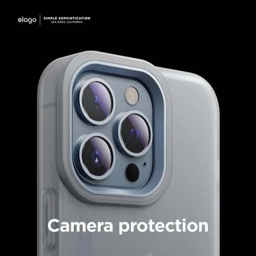 Vista 4 de elago Funda Glide Armor diseñada para iPhone 13 Pro, protección contra caídas, cubierta de TPU protectora a prueba de golpes, piezas mejoradas a
