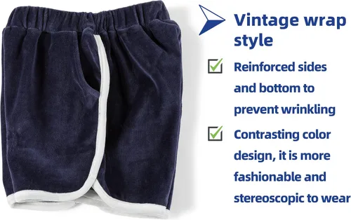 Vista 4 de Kid Nation Girls Girls Running Shorts Toddler Velvet Shorts with Back Pockets Kids Workout Dance Dolphin Short 3-12 Years