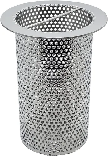 Vista 9 de Colador de drenaje comercial (1, 2 pulgadas de diámetro x 4 pulgadas de alto cilindro)