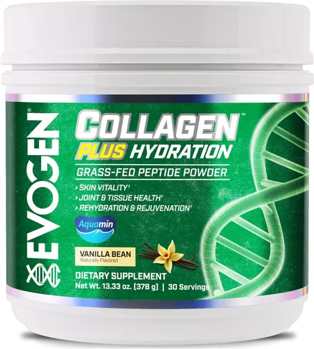 Vista 8 de Evogen Collagen Plus Hydration - Colágeno alimentado con pasto para mujeres y hombres Péptidos de colágeno en polvo Colágeno en polvo que apoya
