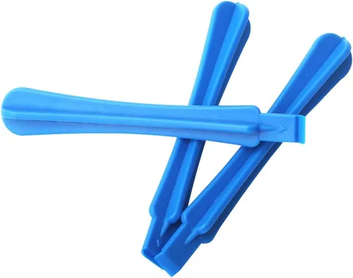 Vista 4 de Kit de herramientas de apertura para laptop, de nailon, púas de guitarra triangulares y púas de guitarra para teléfono celular, abridor de cubierta