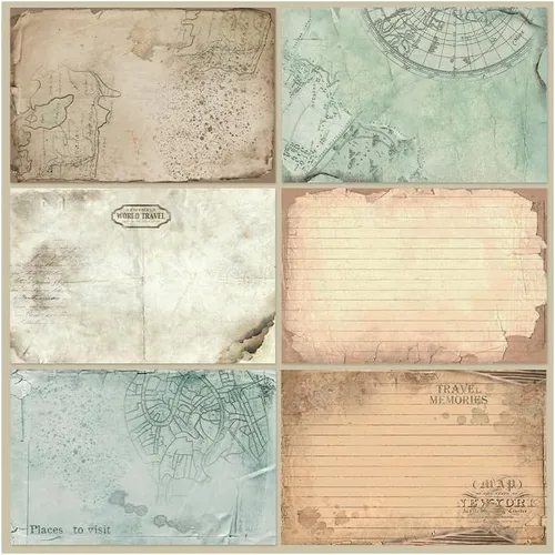 Vista 7 de Stamperia Papel para álbumes de recortes, multicolor, paquete de 10