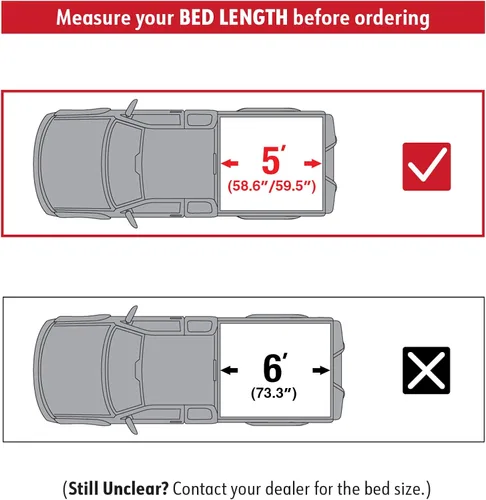 Vista 3 de MaxMate - Cubierta enrollable para camioneta, compatible con Nissan Frontier 2005-2019, Suzuki Equator 2009-2014 Cama Fleetside para modelos