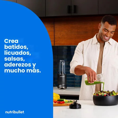 Vista 12 de NutriBullet Ultra Personal Blender NB50500, 32 onzas, Gris Gris metalizado