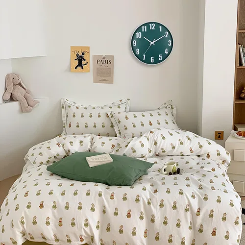 Vista 2 de HZDHCLH Reloj de pared de 12 pulgadas, funciona con pilas, reloj de pared moderno para sala de estar, dormitorio, cocina, oficina, reloj verde