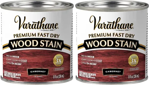 Vista 59 de Varathane 262023 - Tinte de madera prémium de secado rápido, Spring Oak, media pinta