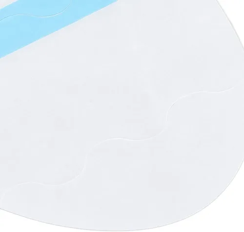 Vista 5 de Pongnas 10 almohadillas antifricción para muslos, parches transparentes de poliuretano termoplástico que absorben el sudor para protección