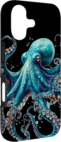 Vista 3 de Cool Blue Octopus Case for iPhone 17