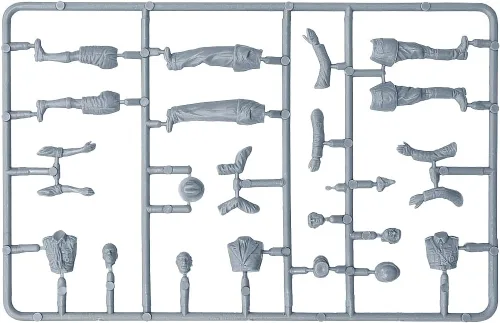 Vista 2 de MiniArt MIN38075 1:35-Alemania Civilians 30-40s (cabeza de resina) Escala Kit