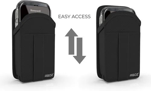 Vista 4 de Agoz Funda para escáner compatible con Honeywell Dolphin CT40 CT50 CT50h CT60 CN51 CN75 CN75e computadora portátil táctil de código de barras, funda