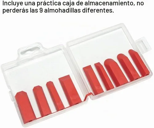 Vista 4 de ORXPLUS TOOLS - Kit de herramientas de calafateo de 10 piezas, herramienta de acabado de silicona para áreas estrechas, baño, cocina, fregadero