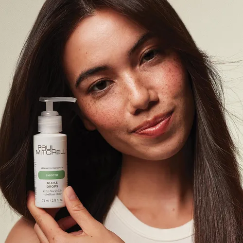 Vista 6 de Paul Mitchell Gloss Drops Shine Serum, Frizz-Free Polish, Brilliant Shine, For Medium To Coarse Hair