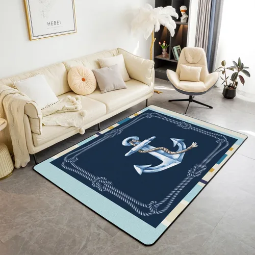 Vista 23 de jejeloiu Juego de alfombras de sala de estar, decoración de cine y noche, juego de alfombras de área de 3 x 5 con palomitas de maíz para interiores