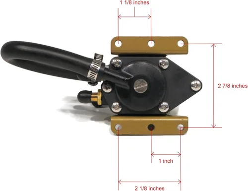 Vista 2 de The ROP Shop Bomba de combustible de conversión VRO para motores de barco Evinrude 90 HP J90GLSTA, J90PLSTC 2003