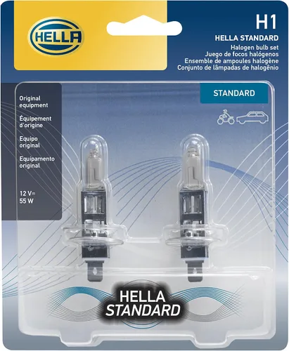 Vista 10 de Hella - Foco de alto rendimiento H1 de 2.0 TB, 12 V, 55 W, paquete de 2