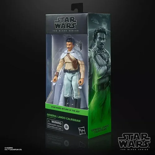 Vista 8 de STAR WARS The Black Series General Lando Calrissian - Figura coleccionable de 6 pulgadas, El regreso del Jedi, para niños de 4 años en adelante