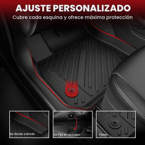 Vista 3 de LASFIT Alfombrillas y forro de carga para Mazda 3 2019-2026