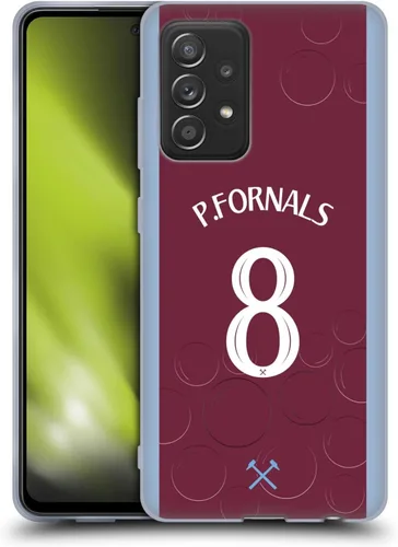 Vista 80 de Head Case Designs Officially Licensed West Ham United FC James Ward-Prowse 2023/24 Players Home Kit Gel Case [Military Grade Protection] Compatible