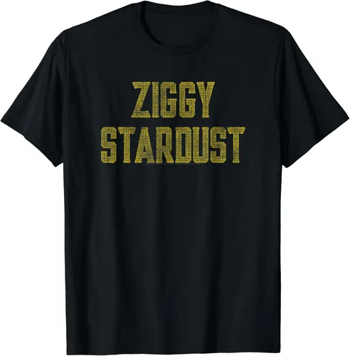 Vista 2 de David Bowie - Camiseta Ziggy Stardust, Negro