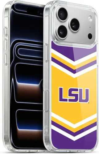 Vista 273 de Head Case Designs Funda de gel suave con licencia oficial de la Universidad Estatal de Louisiana LSU Camou compatible con Apple iPhone 7 Plus/iPhone