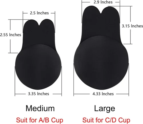 Vista 5 de queensecret Adhesive Bra, Breast Lift Tape Silicone Breast Pasties