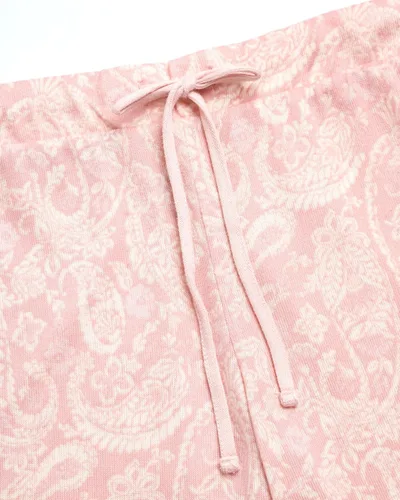 Vista 4 de Lucky Brand Conjunto de pijama para mujer, 4 piezas, camiseta sin mangas, pantalones de pijama, pantalones cortos de descanso (S-XL)