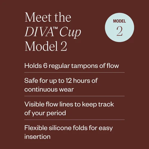 Vista 3 de Diva Cup & Diva Wash Combo Pack – Taza de silicona de grado médico para el cuidado del período – Copa menstrual reutilizable – Limpiador para copa