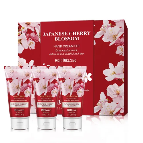 Vista 8 de Set de regalo de crema para manos y cuerpo, juego de loción de manos profundamente hidratante para manos ásperas, las mejores ideas de regalo